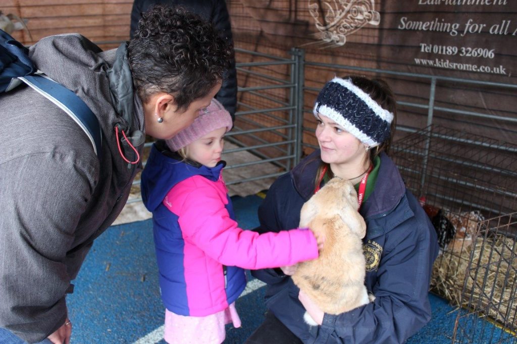 CHS pupils enjoy petting farm event