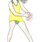 Tilly Stokes Y9 CHS sports cover design Netball